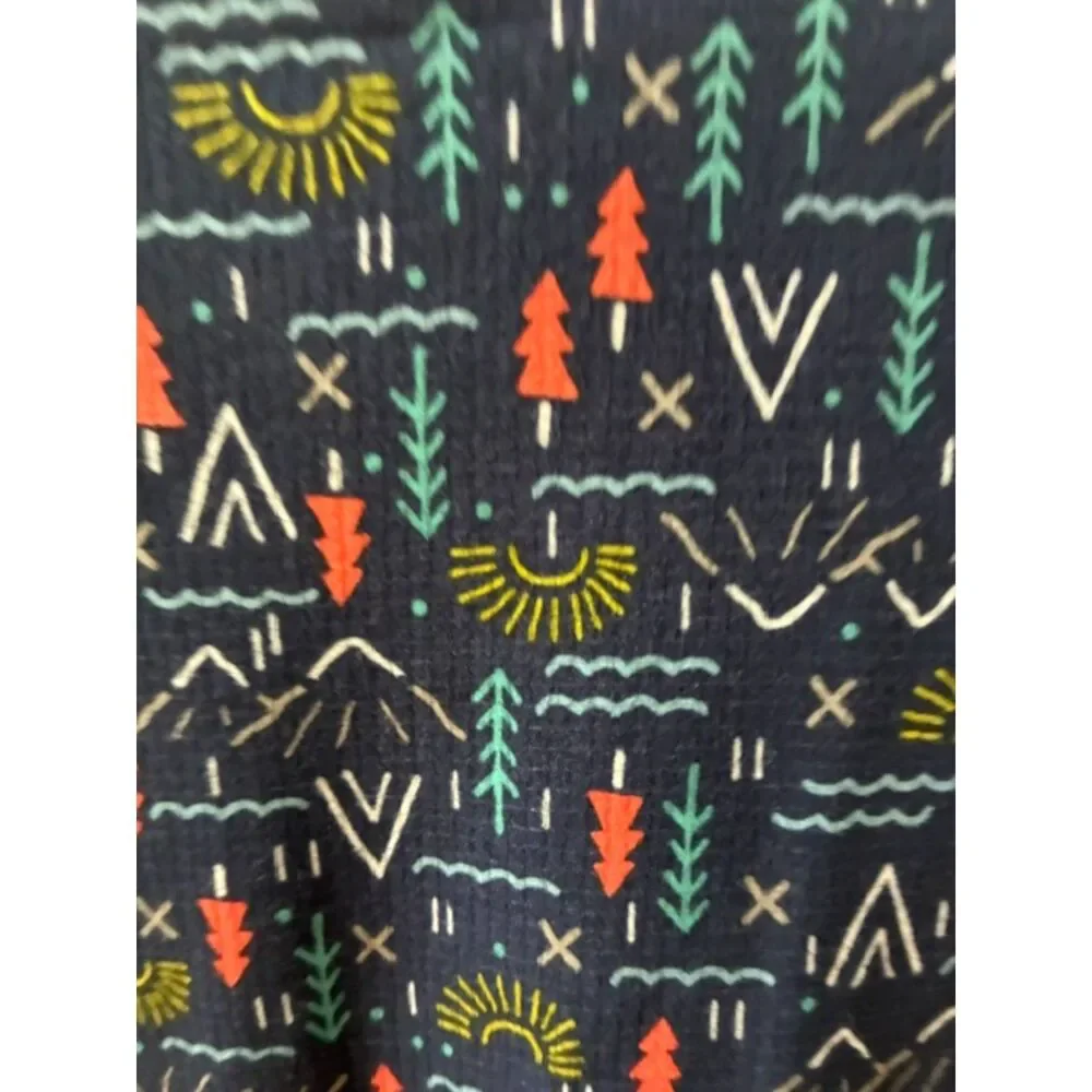L.L.Bean Kids Pajama Set Large (14–16) Worn Once 2-Piece Outdoor Print